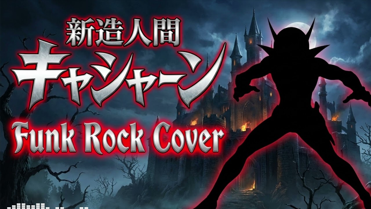 【再UP】Fight! Casshan たたかえ！キャシャーン (Funk Cover) 新造人間キャシャーン OP
