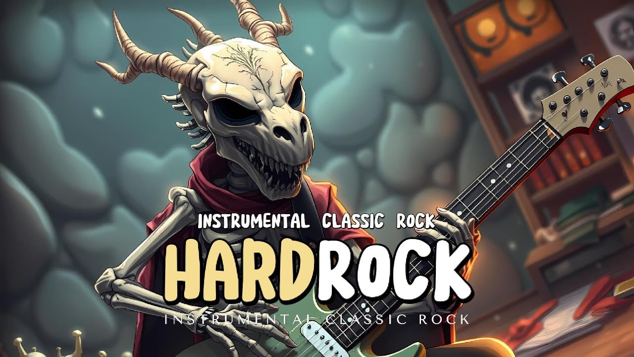 Epic Hard Rock Instrumental Playlist For Instant Energy 💀🔥 [1 𝐇𝐎𝐔𝐑] Alternative Rock Playlist