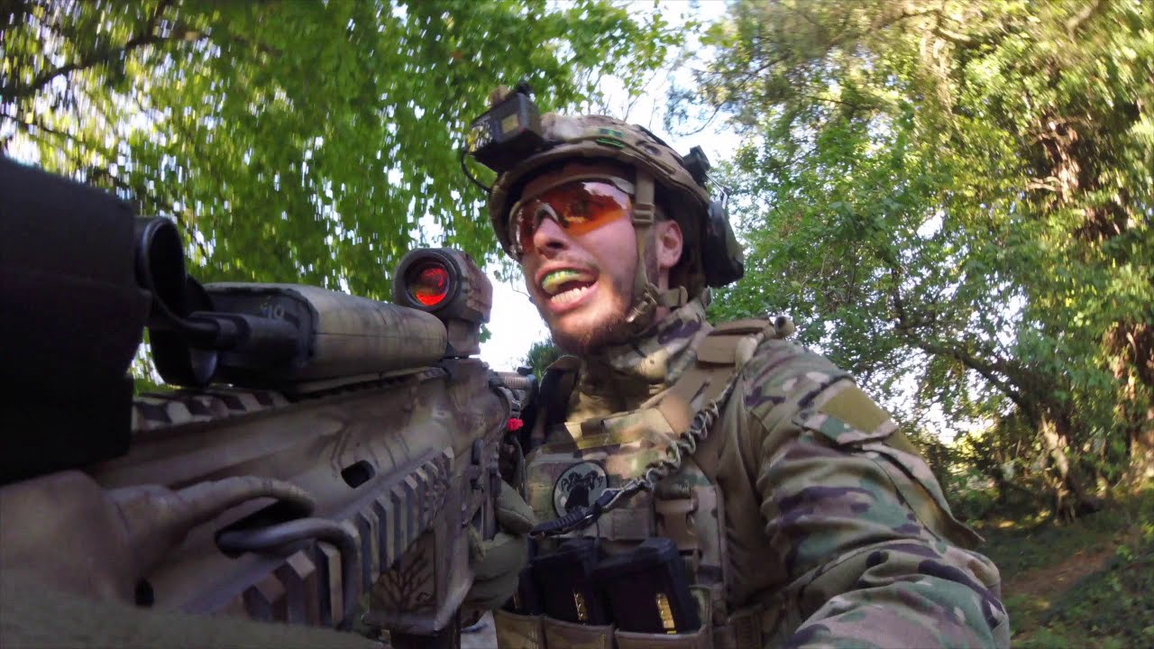 Ex British Soldier Tries Airsoft MILSIM For The First Time & Dominates!