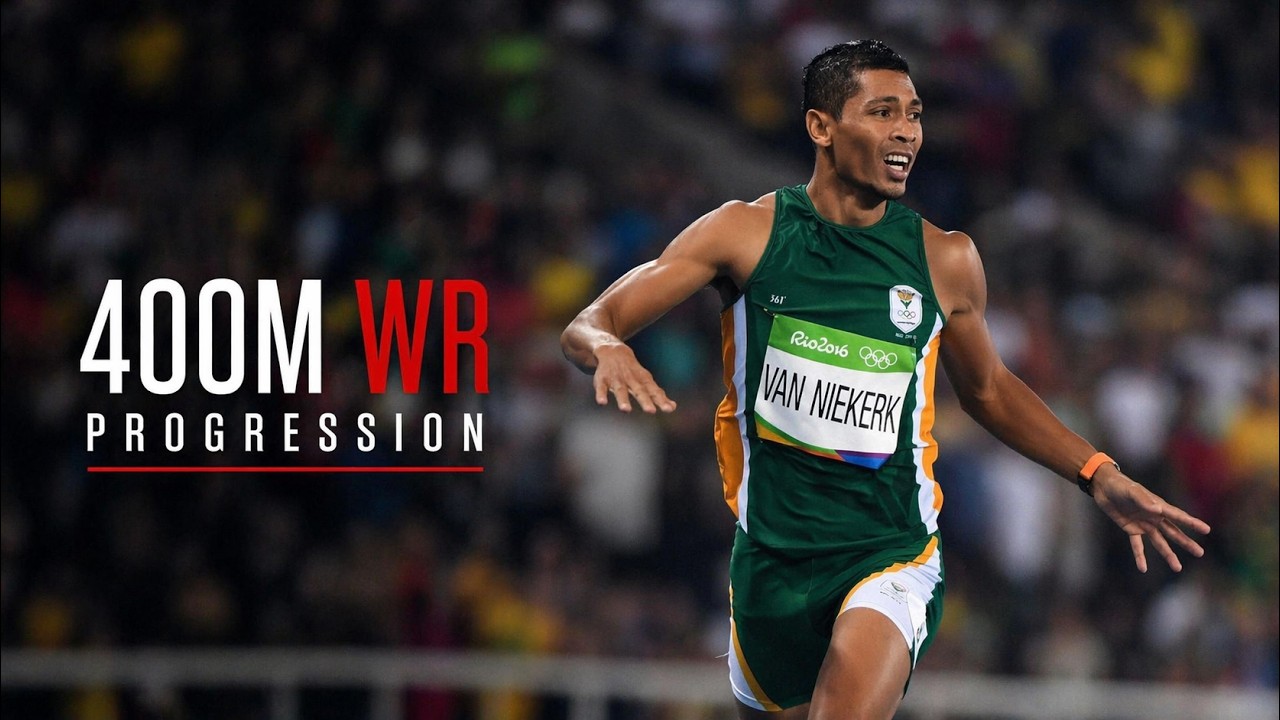 400m World Record Evolution leading to 42.9