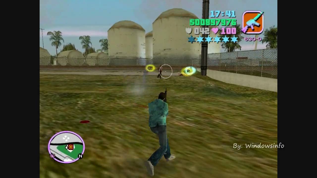 GTA Vice city: Six star wanted level