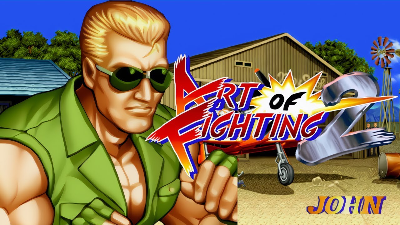 Art of Fighting 2 - John Crawley (Neo·Geo CD) 龍虎の拳2ジョン・クローリー