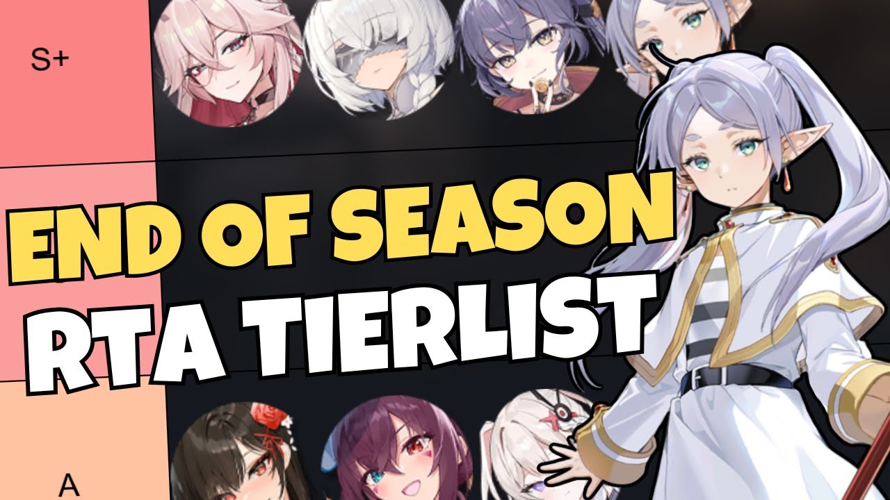 END OF SEASON RTA TIER LIST