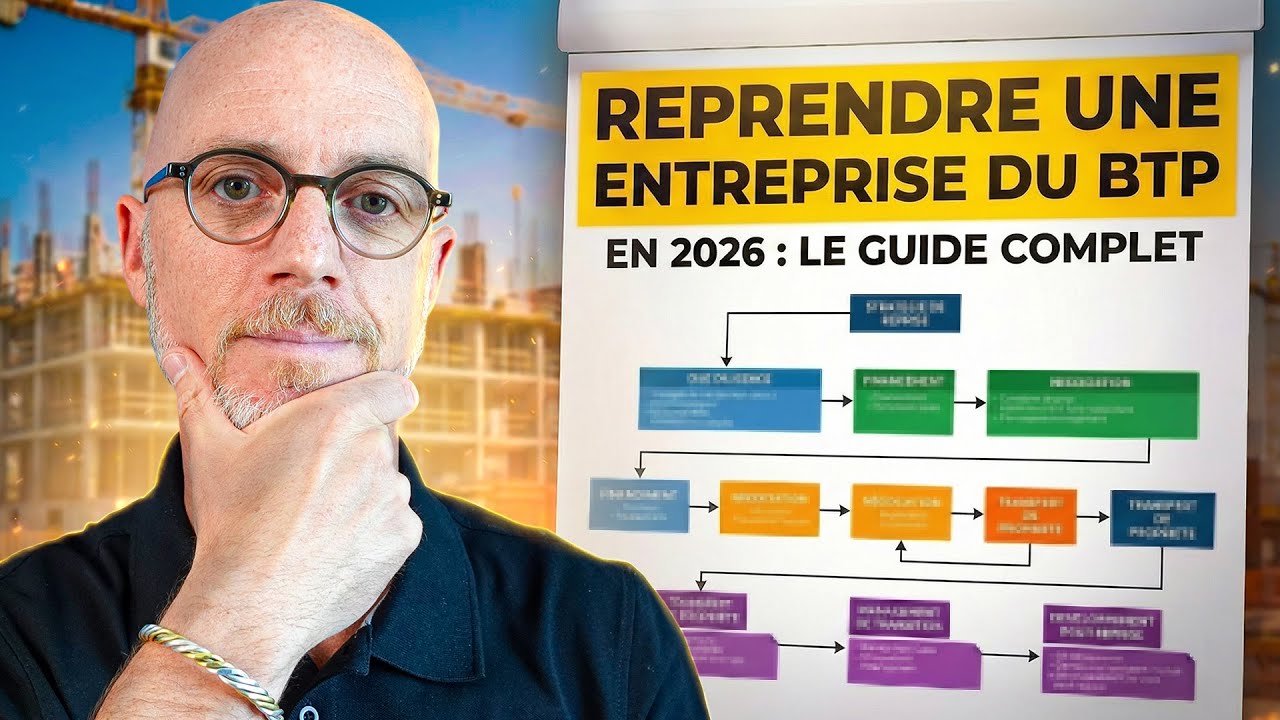 Reprendre une entreprise du BTP en 2026 : Le guide complet (avantages et pièges)