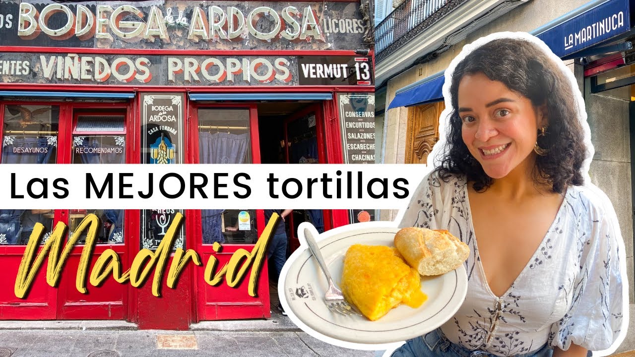 Las 7 MEJORES TORTILLAS de MADRID | Dónde comer en Madrid