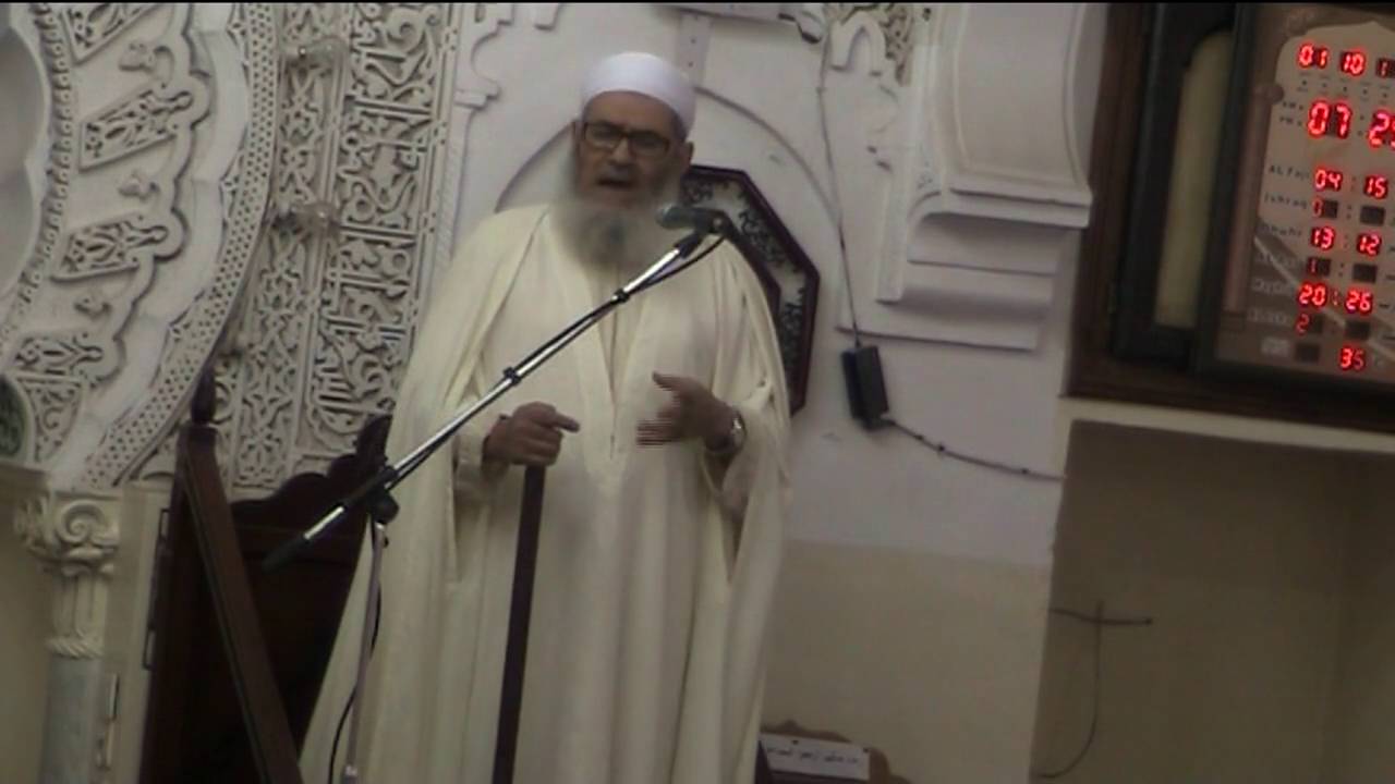 خطبة عيد الفطر من مسجد دار الحديث - الشيخ بن يونس آيت سالم