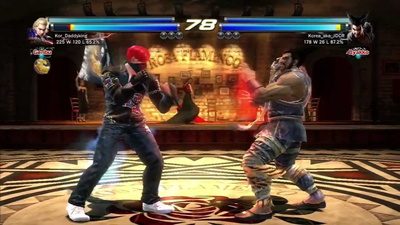 TTT2 - Kor_Daddyking (Steve/Nina) VS Korea_aka_JDCR (Heihachi/Dragunov)