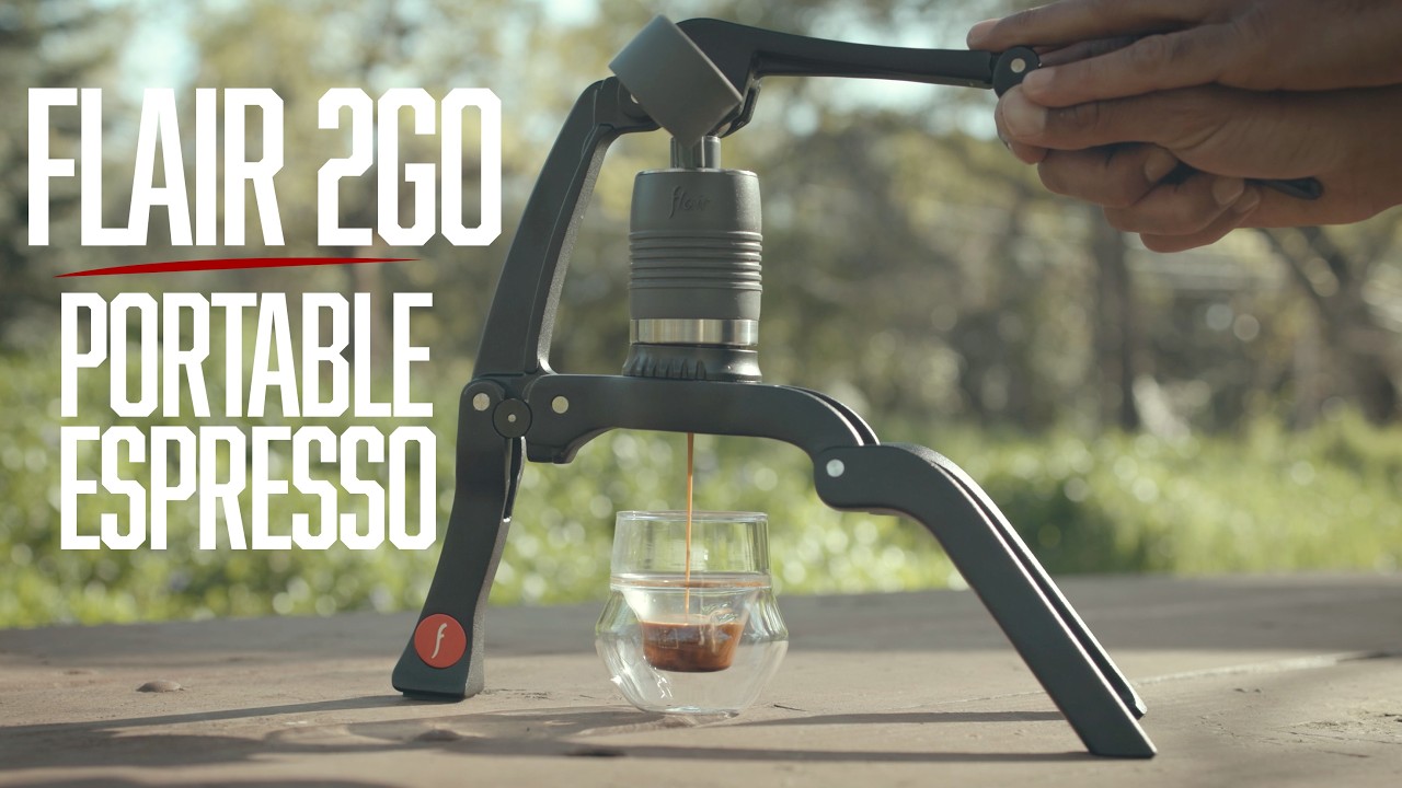 The Flair 2GO: Portable, Travel Worthy Espresso Maker