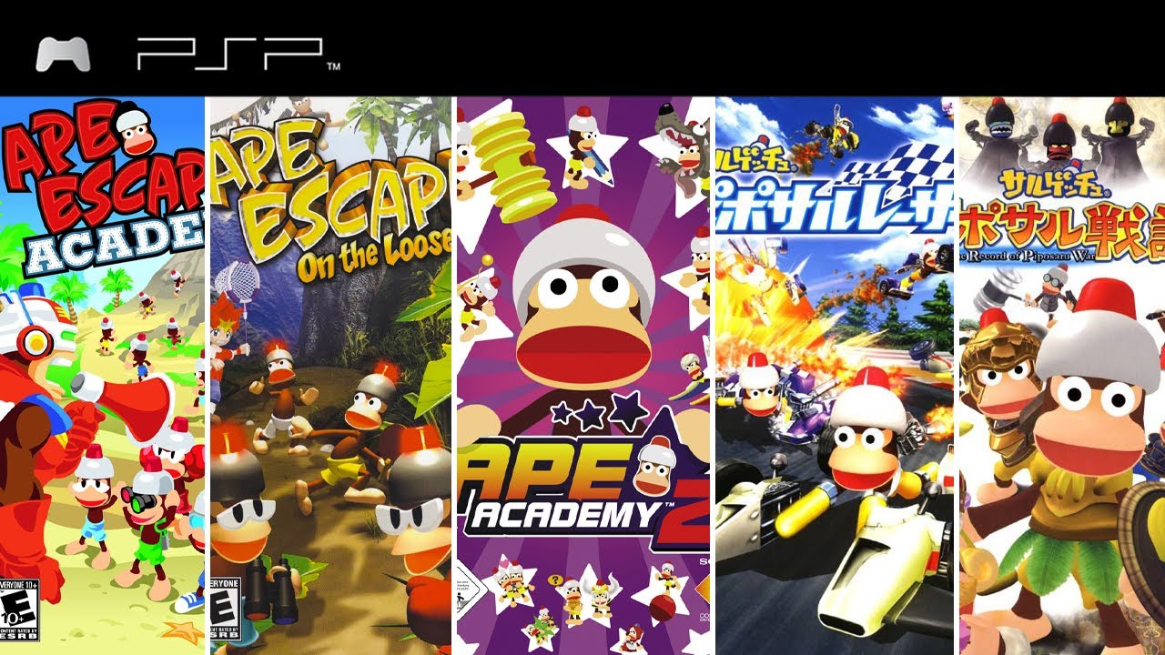 Ape Escape Games for PSP