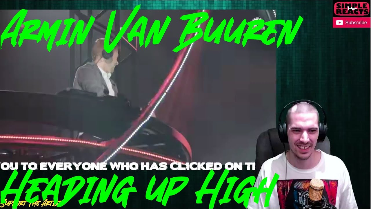 Armin van Buuren - Heading Up High (360) | 2018 | De Vrienden van Amstel LIVE | Reaction