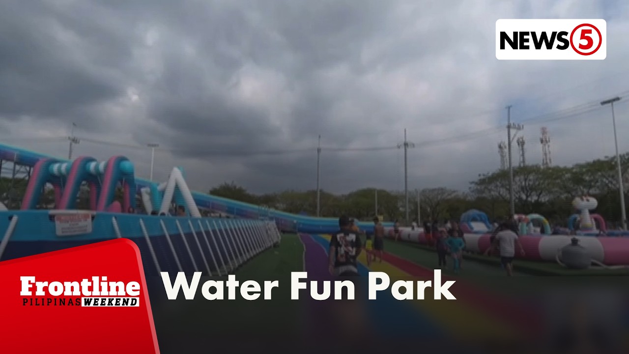 Waterpark na may giant slides, zipline, at bubble party, patok sa Bulacan | Frontline Weekend