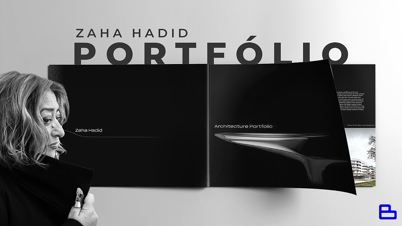 ZAHA HADID - Como fazer Portfolio de Arquitetura e Interiores (Aula 01)