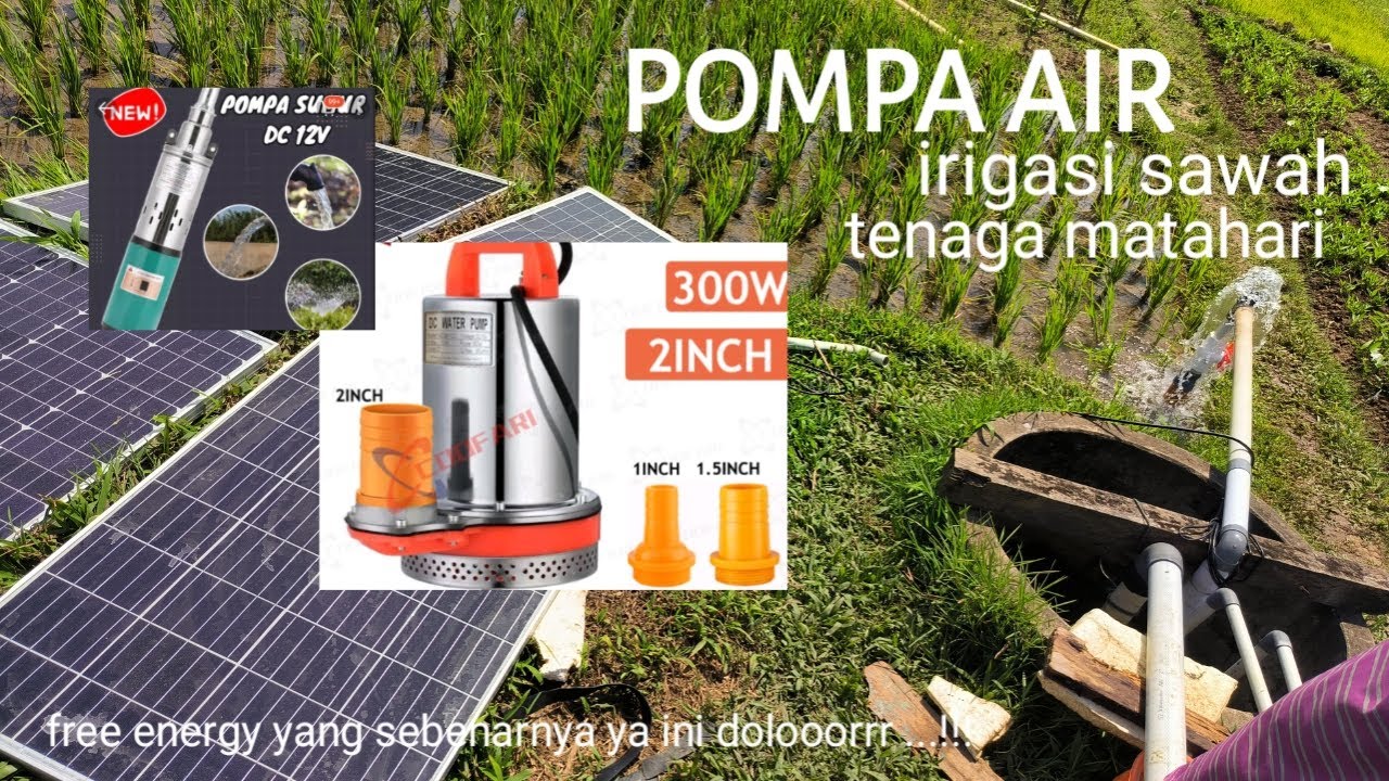 Irigasi Sawah Tenaga Matahari