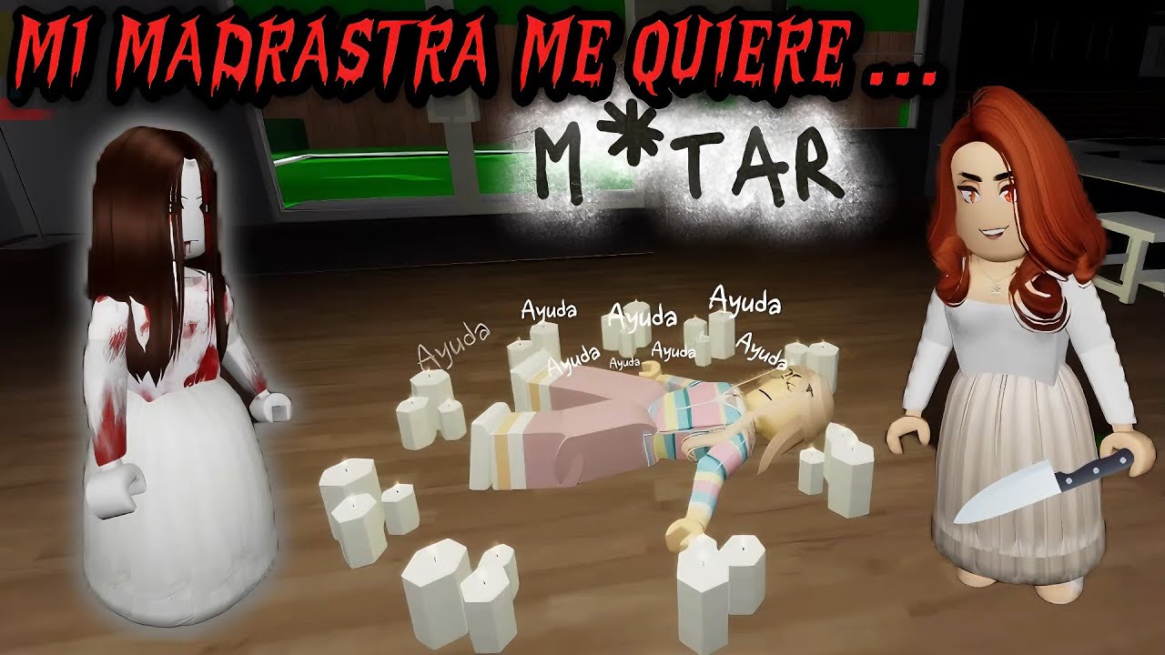 LA MADRASTRA DEL MAL HISTORIA DE TERROR ROBLOX (BROOKHAVEN🏡) |LAS NIEVECITAS