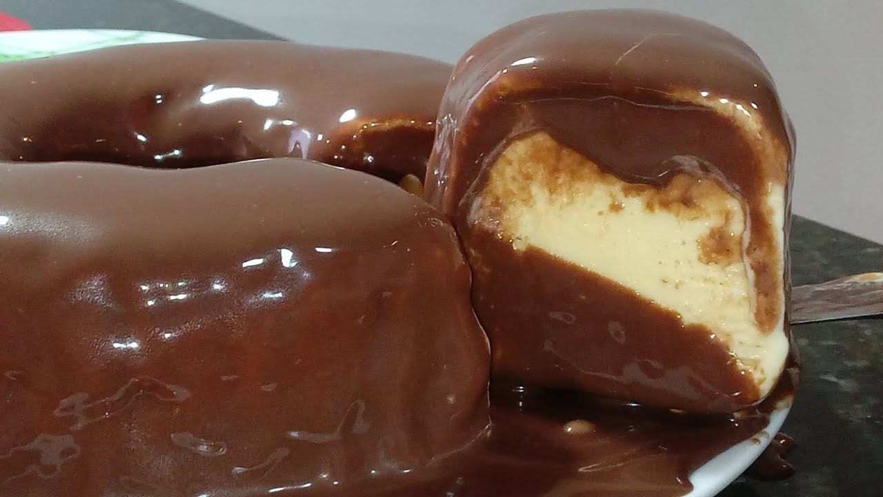 PUDIM GELADO DE SORVETE! CREMOSO, DELICIOSO! RECEITA INCRÍVEL E FÁCI