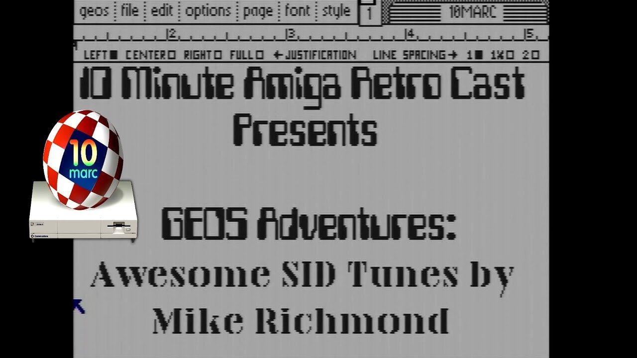 10MARC представляет: Приключения GEOS. Часть 1: Введение в GEOS для Commodore 64