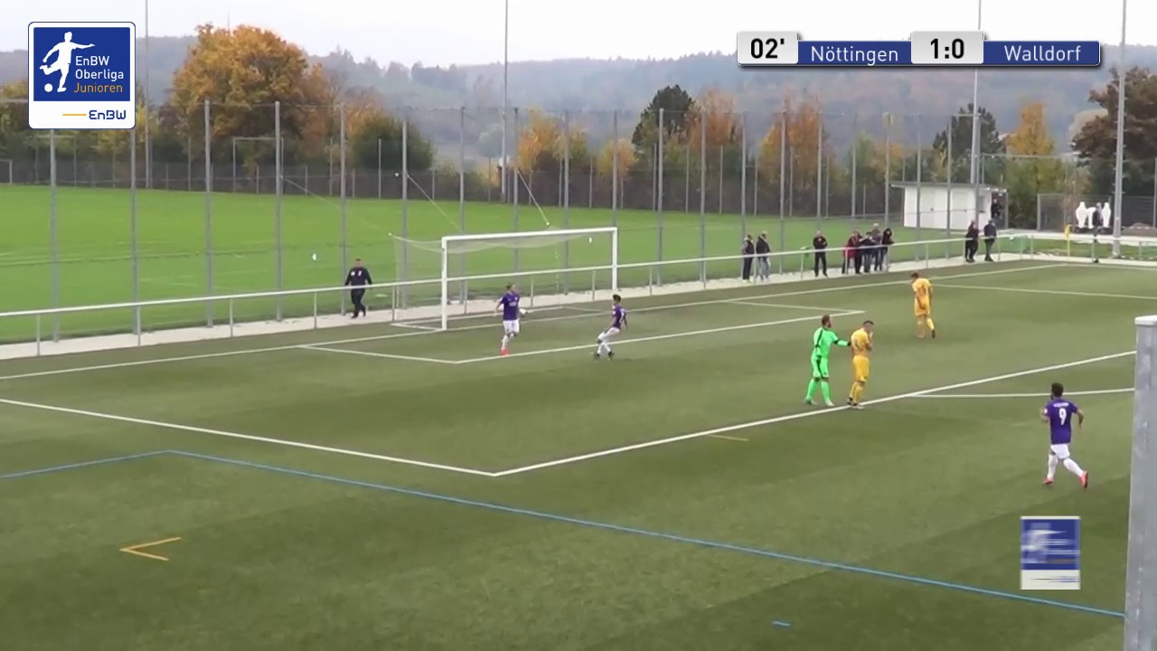 A-Junioren - FC Noettingen vs. FC Astoria Walldorf 1:0 - Daniel Filkovic