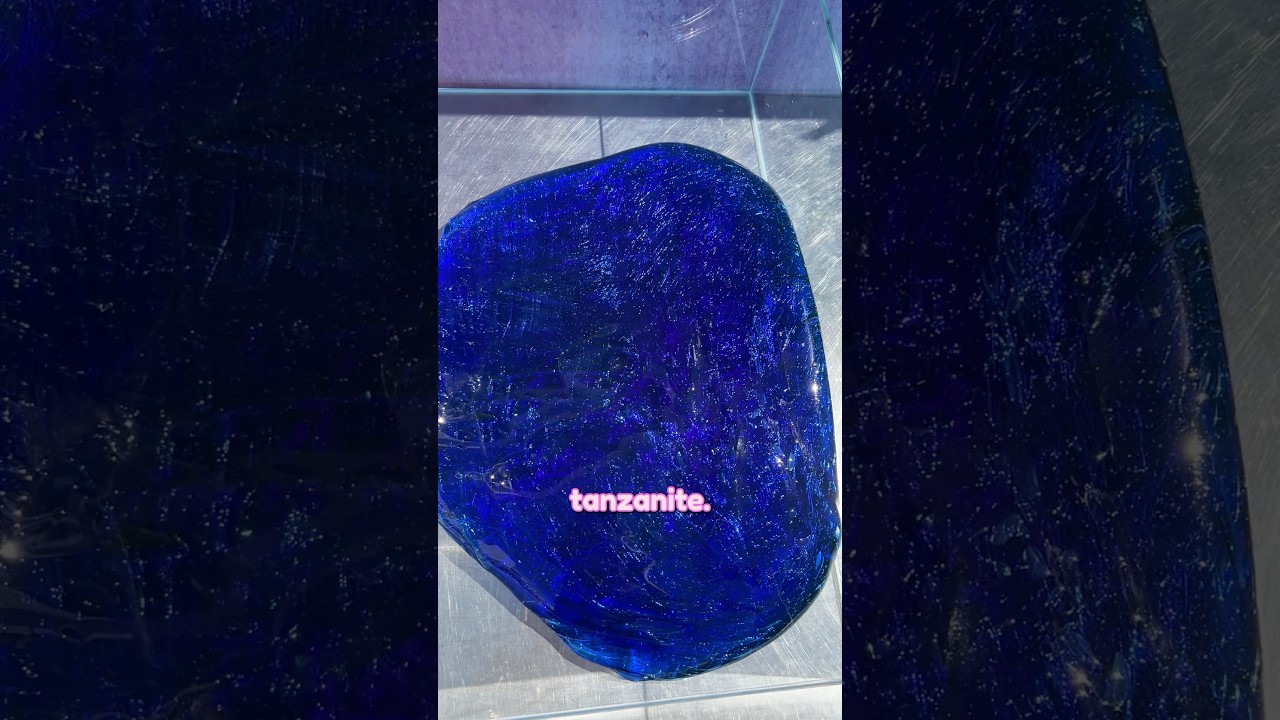 The Rarest Birthstone Slime for December 💙 #shorts