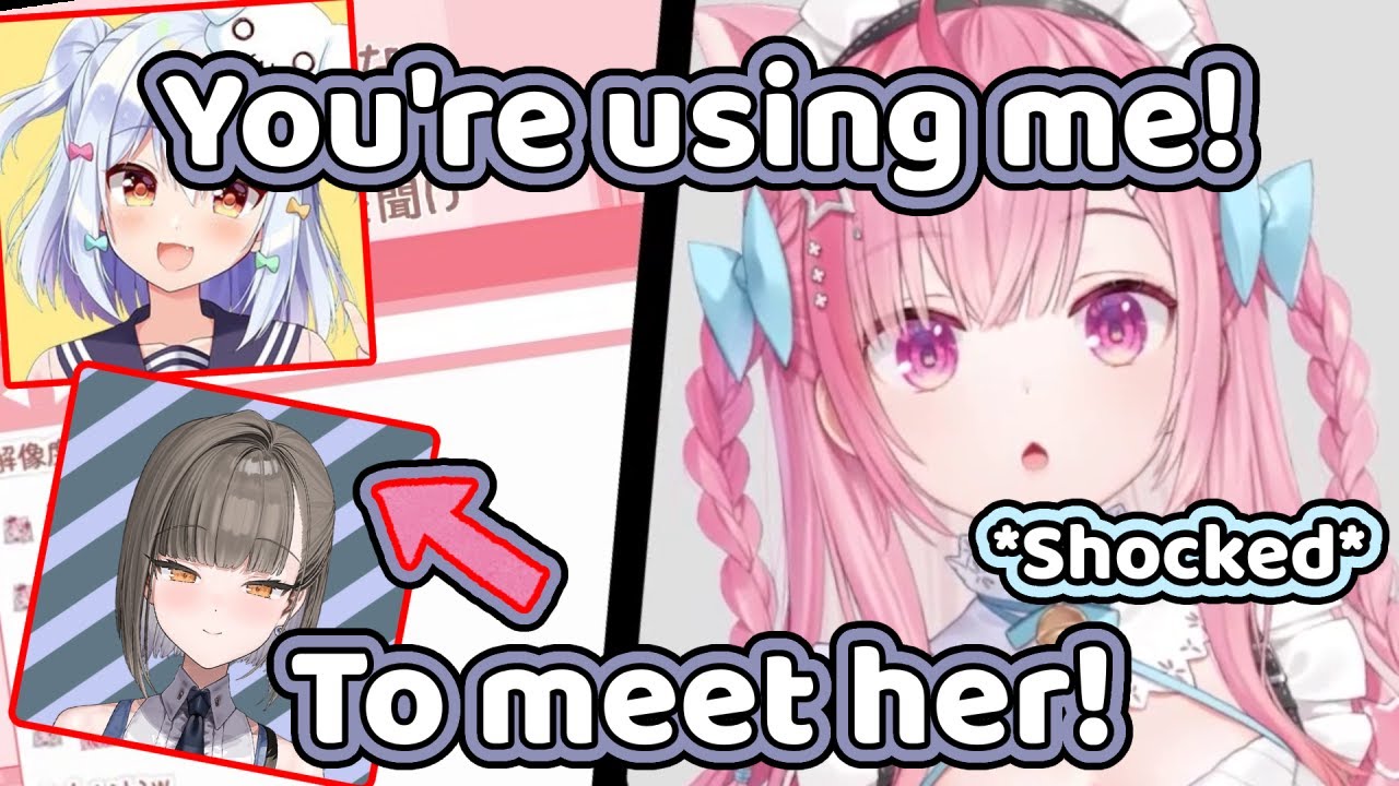 Sakuna shamelessly asks Tamaki for Norio-sensei’s contact【Indie Vtuber】