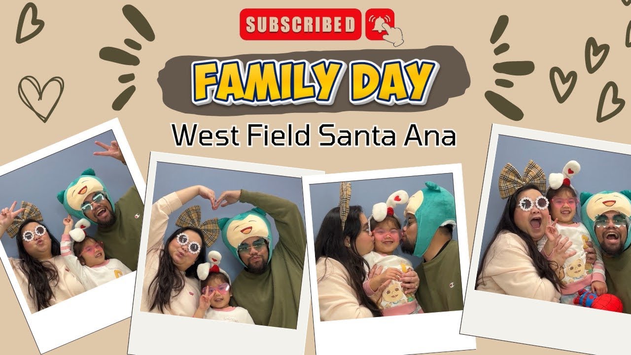 Family Day to Santa Anita Mall | Arcadia, CA