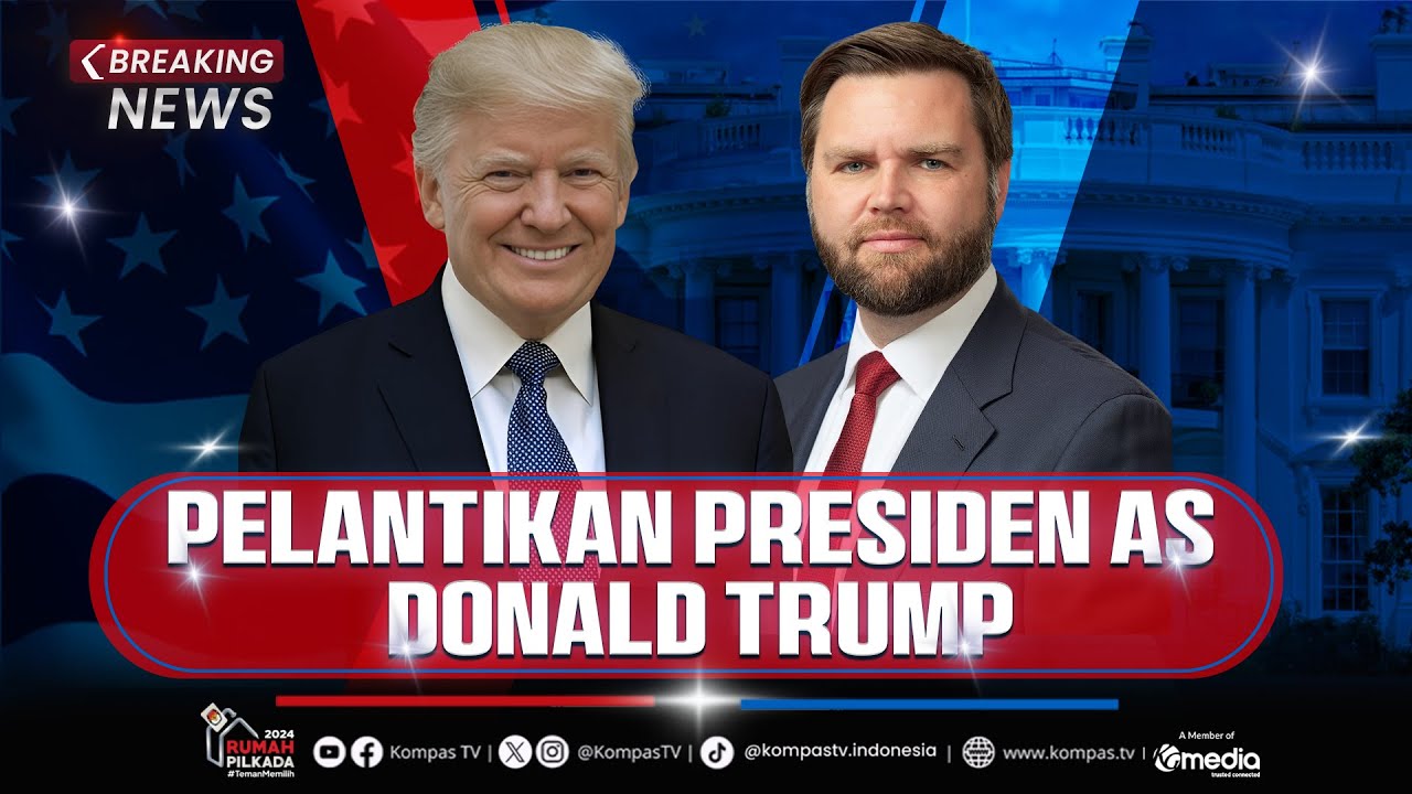 BREAKING NEWS - Pelantikan Presiden Amerika Serikat Donald Trump di Gedung Capitol AS