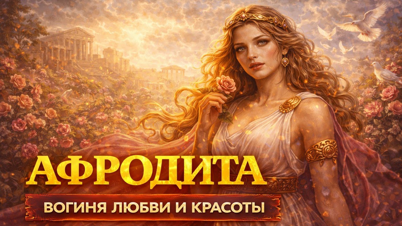 💗 АФРОДИТА — богиня любви, рожденная из моря | Древнегреческий миф