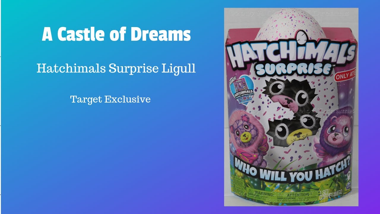 Spinmaster HATCHIMALS Surprise EGG LIGULL TOY TWINS Target Exclusive