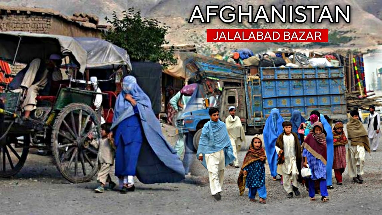 🇦🇫 Jalalabad, AFGHANISTAN - 4K Walking Tour & Captions