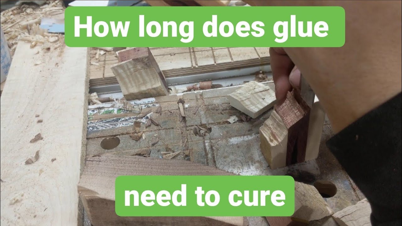 How long does wood glue take to cure.?!?!