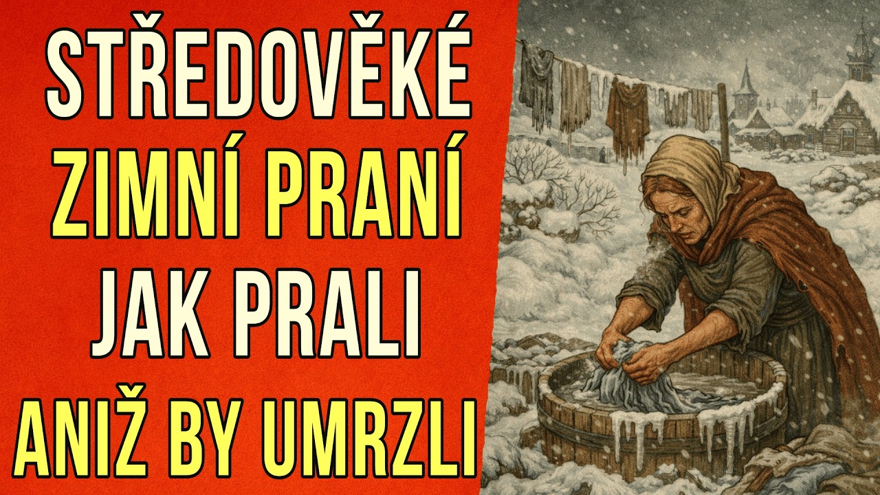 Středověk&eacute; zimn&iacute; pran&iacute;: Jak prali, aniž by umrzli