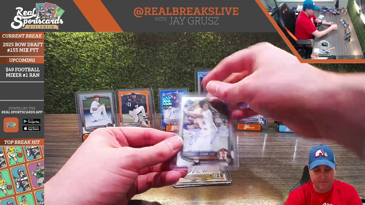 2025 Bowman Draft #153 Pick Your Team Mixer with Sapphire (3/4/26)