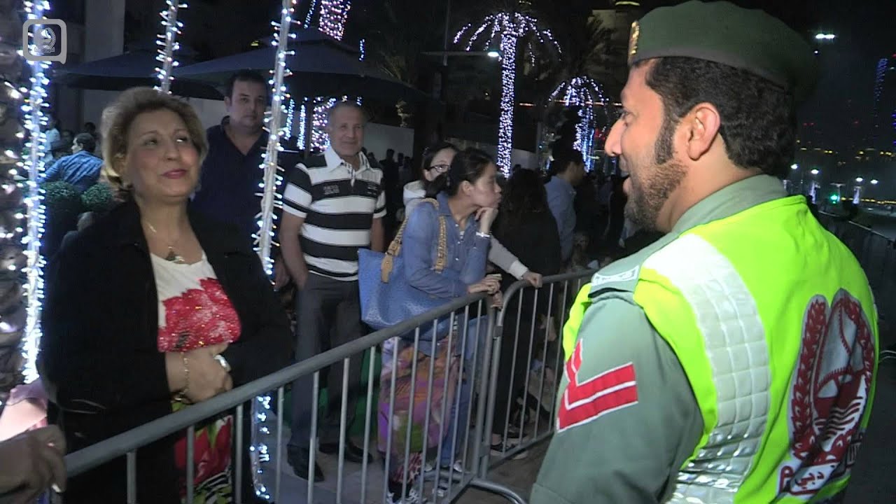 شرطة دبي في فعالية ليلة رأس السنة 2015