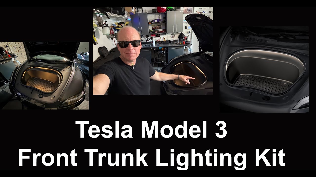 Tesla Model 3 Highland 2024+ Front Trunk Lighting Kit