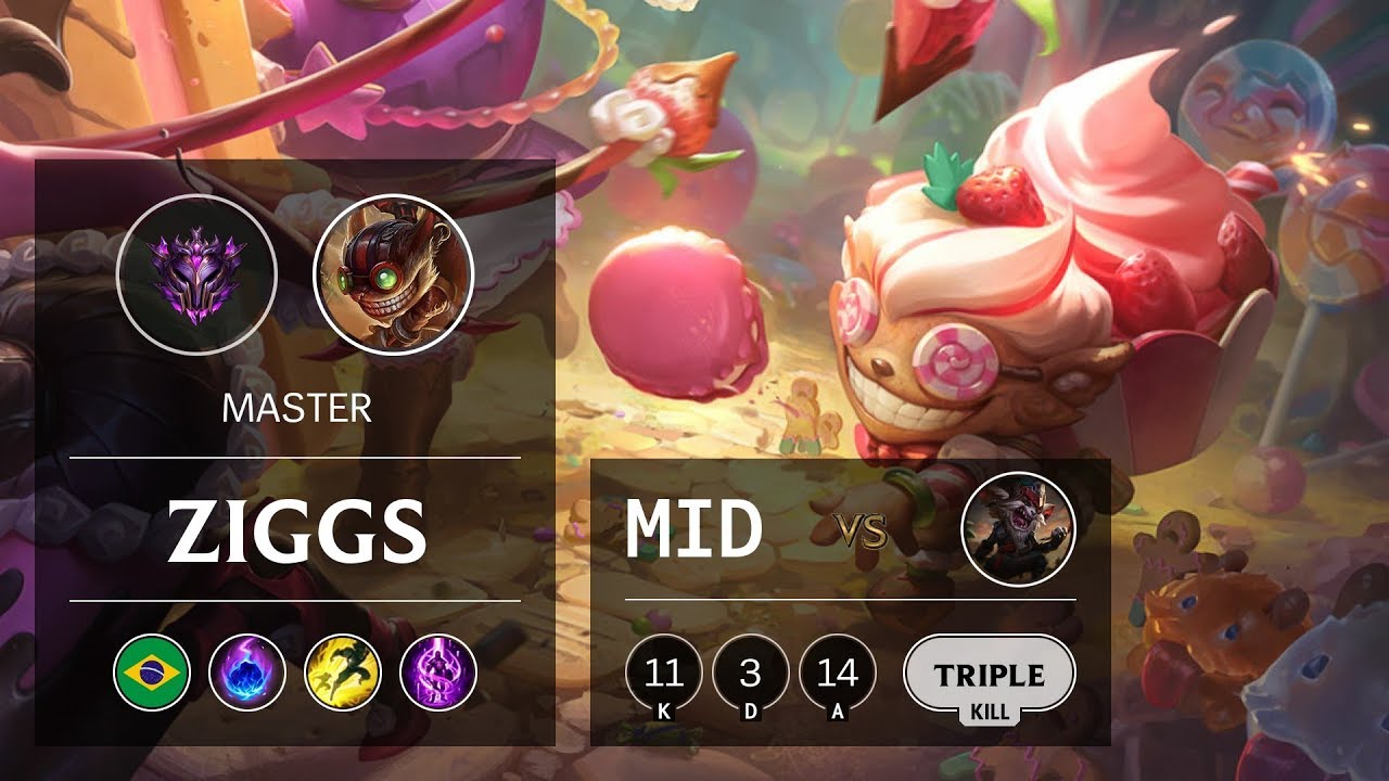 Ziggs Mid vs Kled - BR Master Patch 10.1