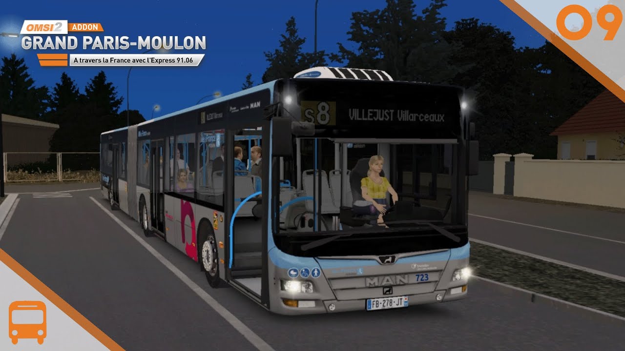 OMSI 2 - Grand Paris Moulon #9 | Une ligne scolaire très fréquentée !