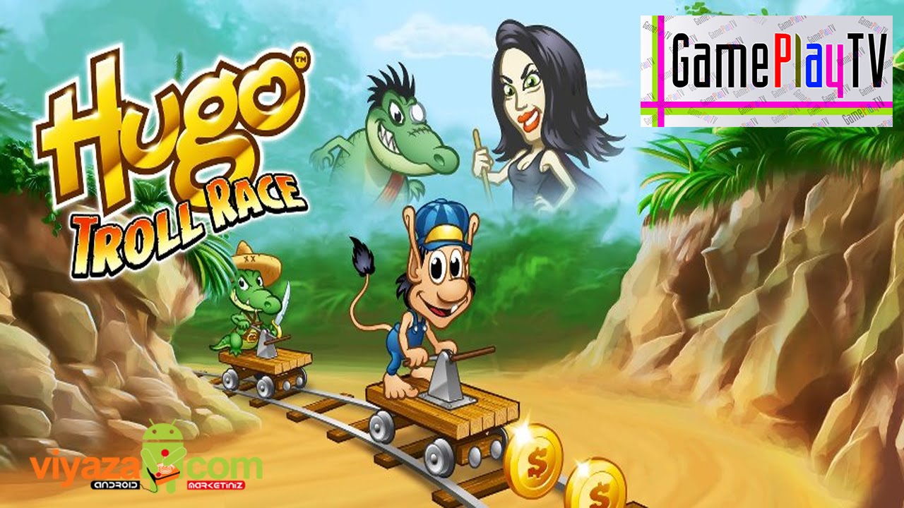 Hugo Troll Race Gameplay  - Android & iOS (1080P)