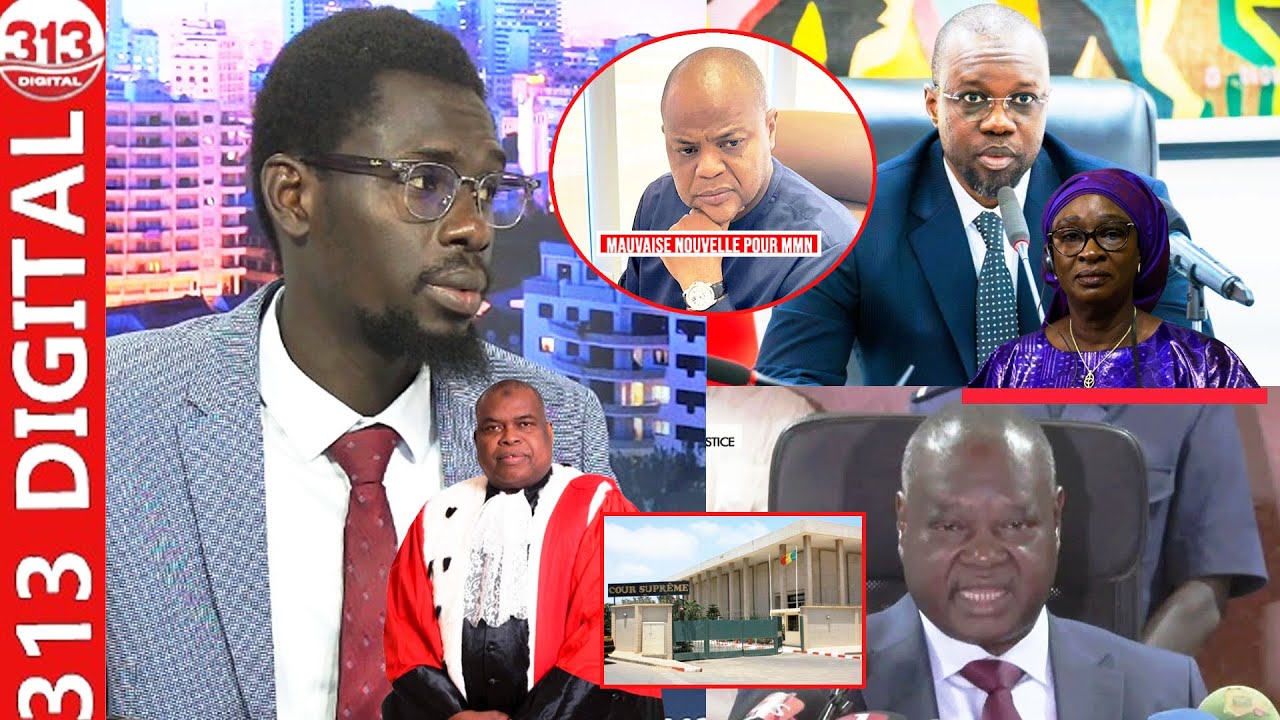 Cour suprême la Mauvaise nouvelle pour MMN, le procureur Général annonce sur le cas Sonko/MMN: Daoud