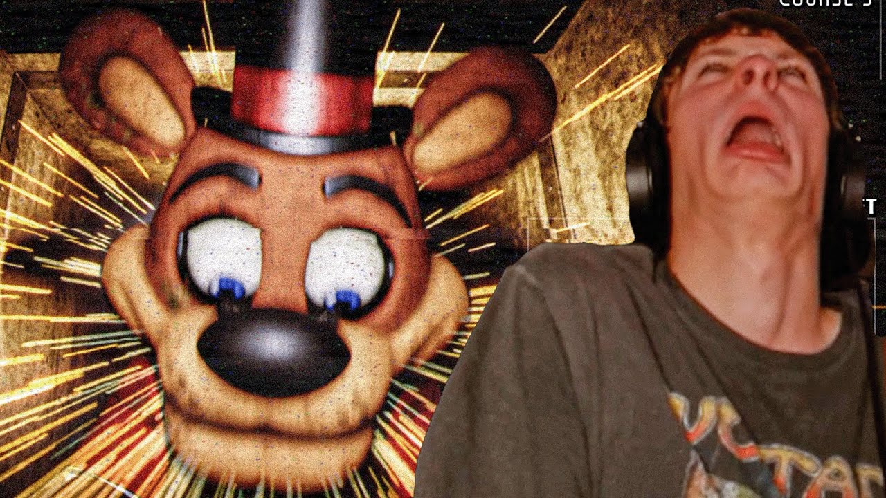 i accidentally killed freddy fazbear in this fnaf fan game... (gone wrong)