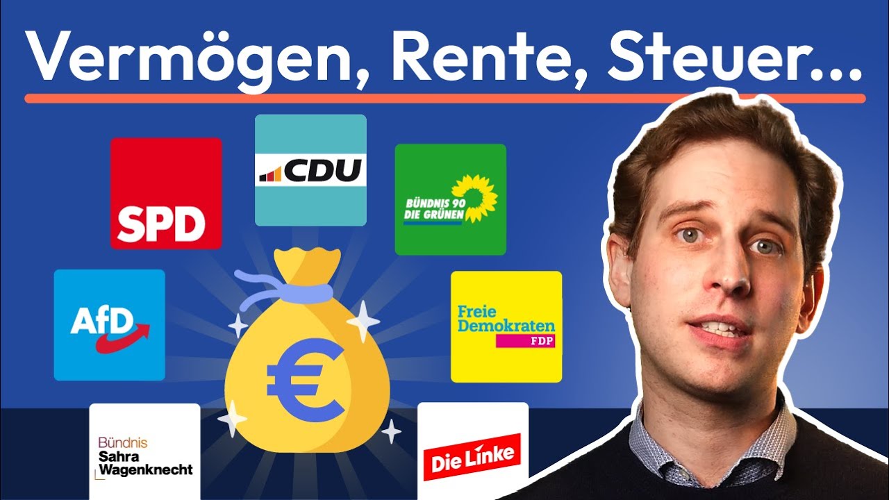 DAS planen die Parteien für Anleger! Wahlprogramme 2025 analysiert