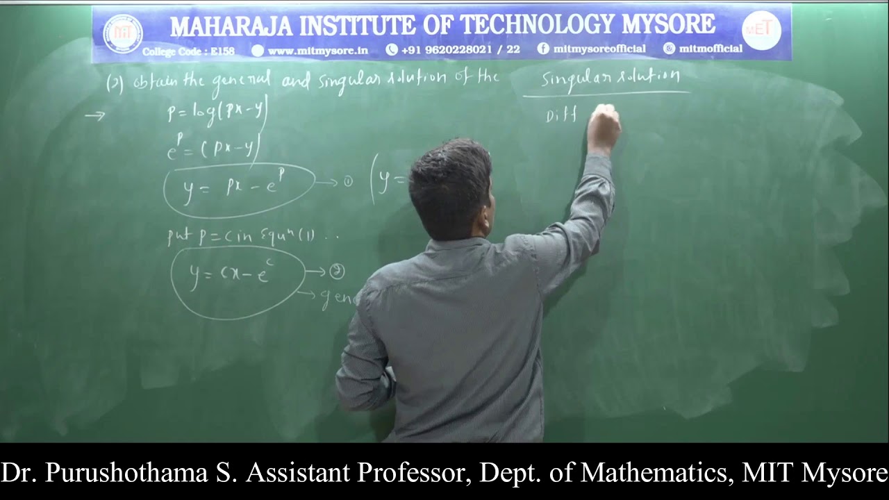 Module-4 Clairaut's Equation
