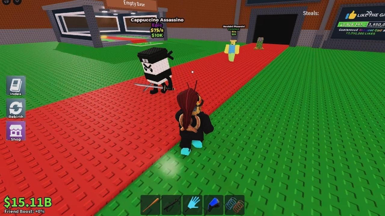 Roblox Steal a brainrot
