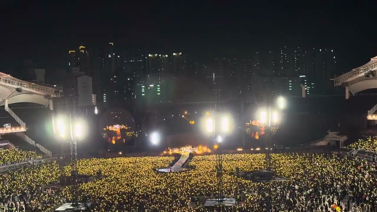 #인기동영상 Coldplay - Yellow (2025 Live in Korea) #콜드플레이