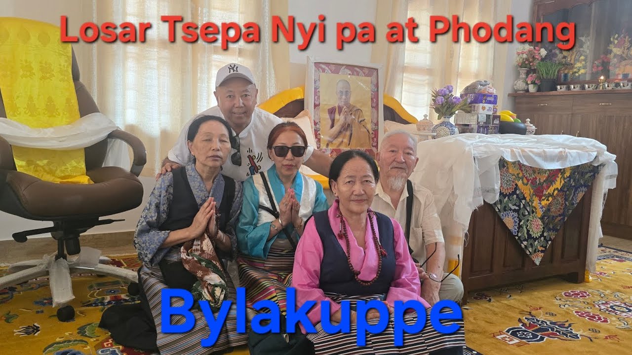 Losar Tsepa Nyi pa at Phodang,  Bylakuppe 