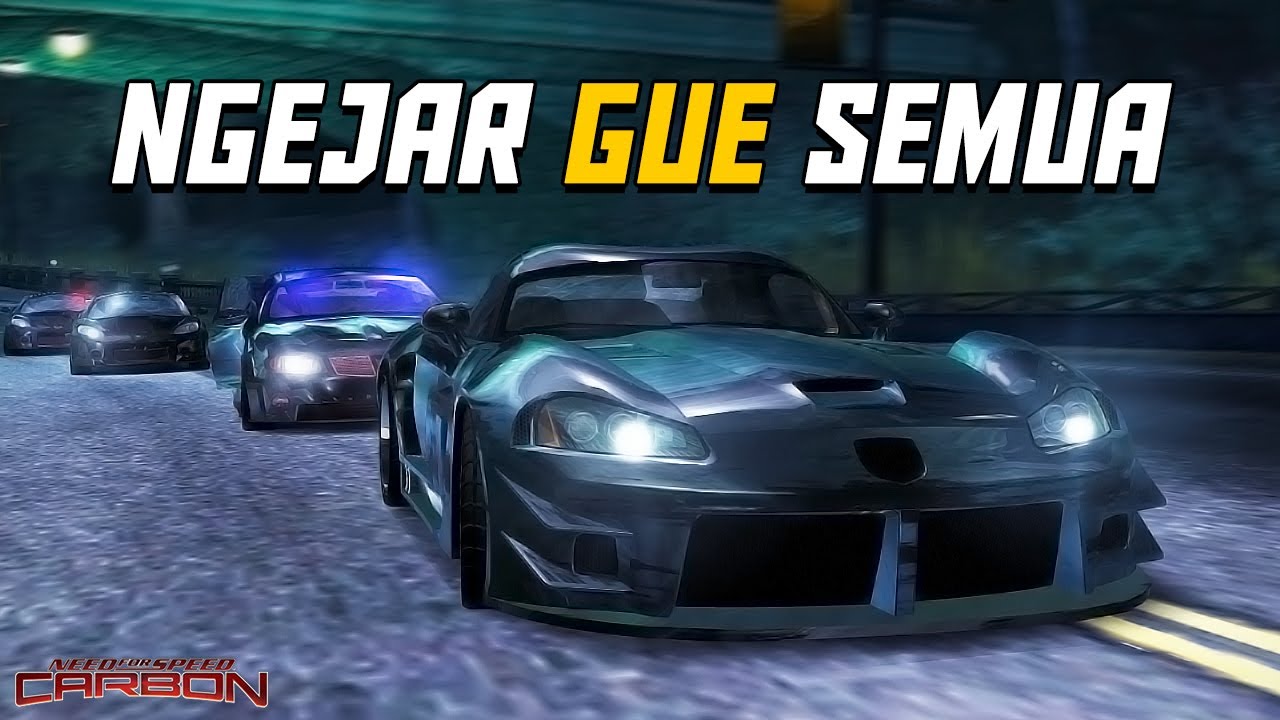 POLISI Heat 8! Mereka Semua Ngejar Gue, BUSTED ? - Challenge Series | NFS Carbon Indonesia