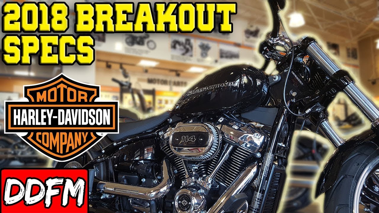 2018 Harley Davidson Breakout Specs and Walkaround!