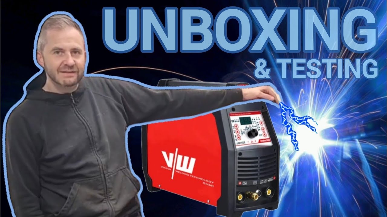 UNBOXAR & TESTAR min nya AC/DC TIG-svets. Vector Welding London 2400