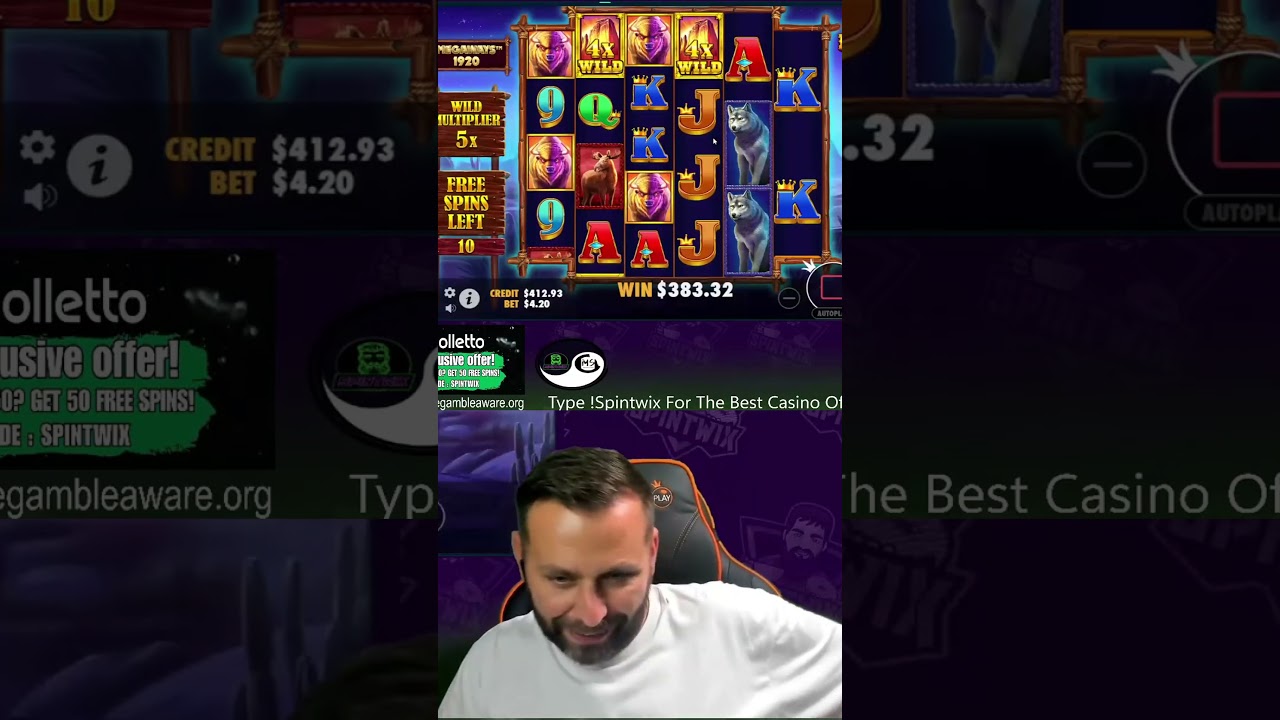 Buffalo King Untamed Megaways Slot. 2 HITS for 1 BIG WIN #slot #bigwin #casino