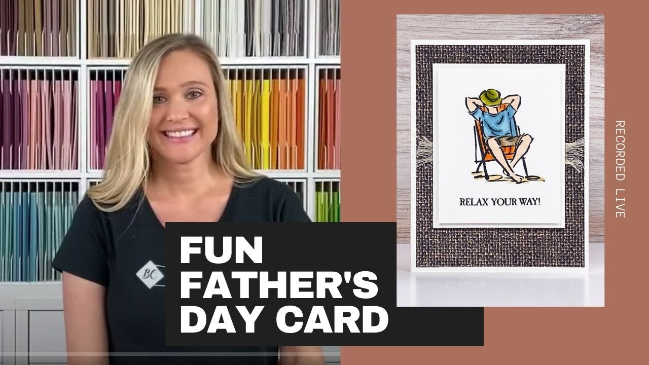 🔴 Fun Father's Day Card Ideas - Make a Handmade Card