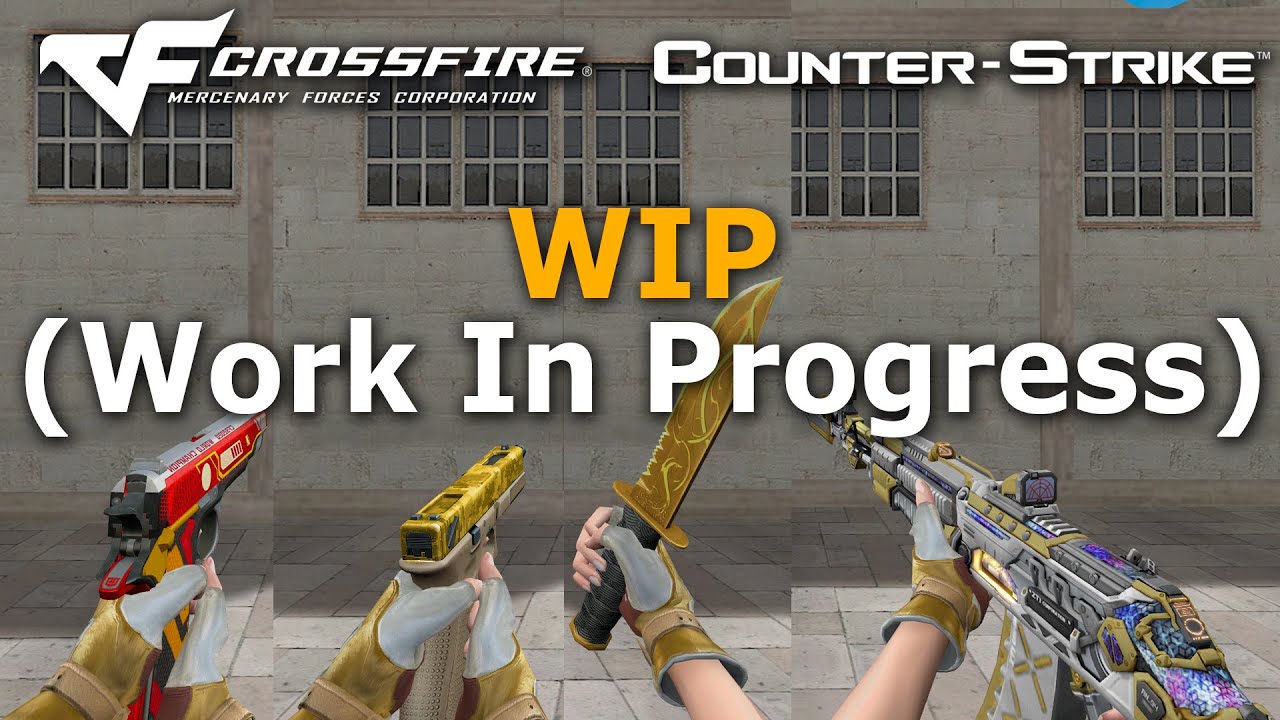 [CS 1.6|WIP] CROSSFIRE ПАК РАНДОМНОГО ОРУЖИЯ (ИРИС NOBLE GOLD BL)