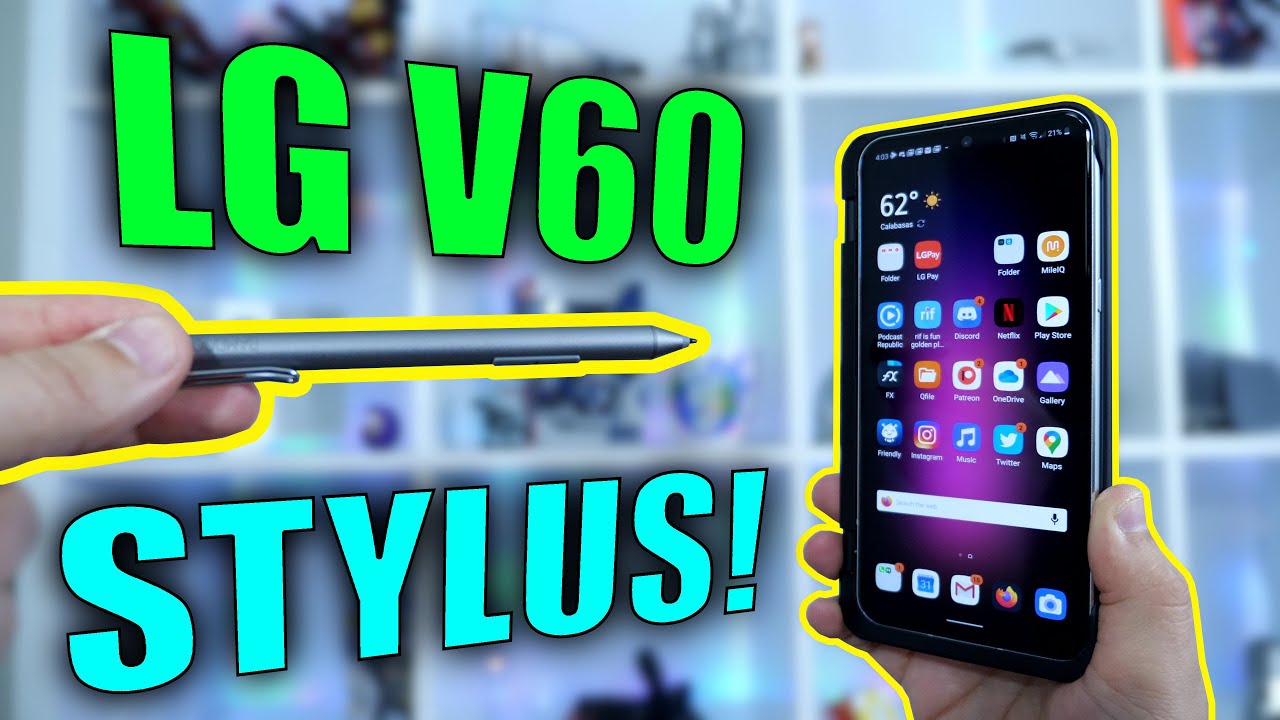LG V60 Supports a REAL Stylus! Sketching and Gaming on a DUAL Screen Phone!